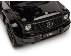 Машинка для катання Caretero (Toyz) Mercedes G350 D з батьківською ручкою Black